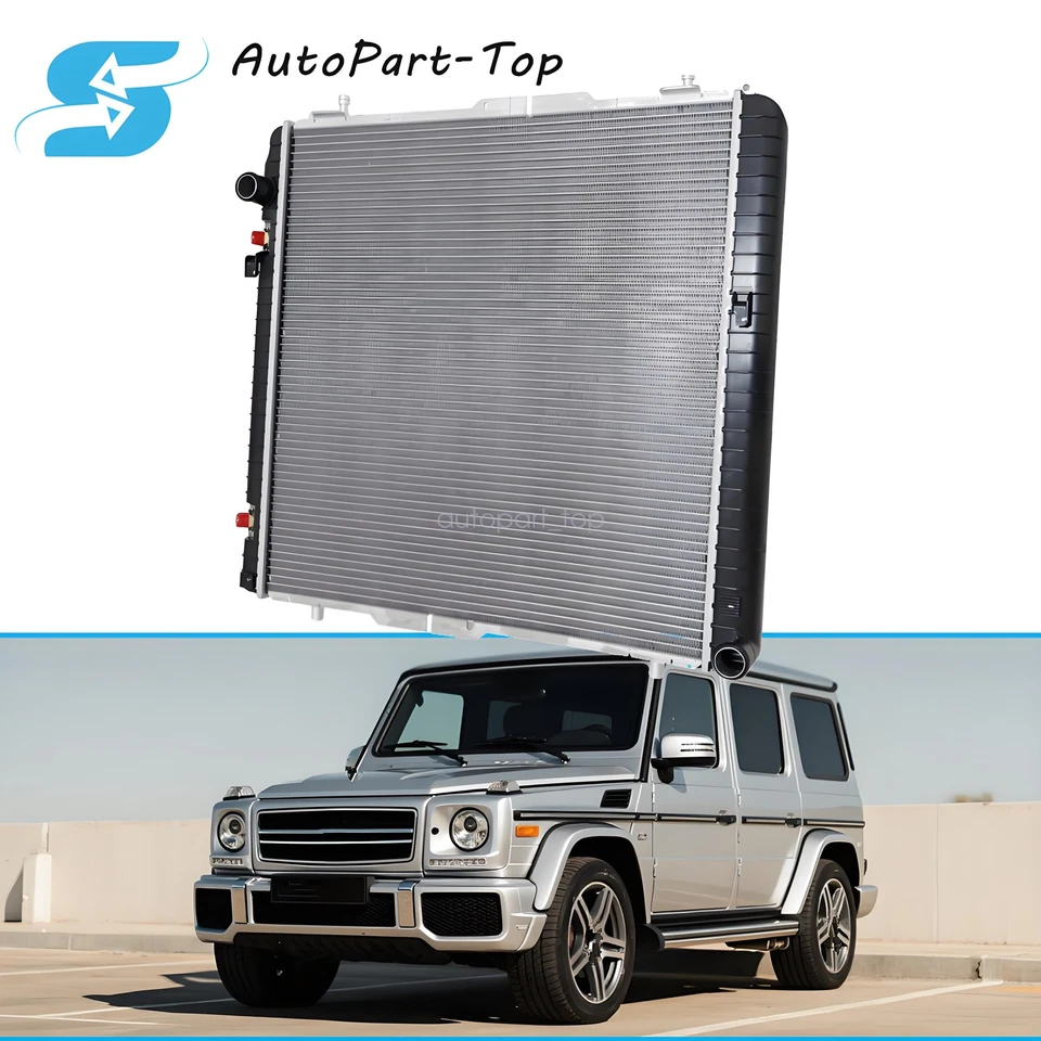 Radiator Assembly 4615000102 For Mercedes Benz G55 G550 G Class Wagon 463 09-15 - Image 1 of 4