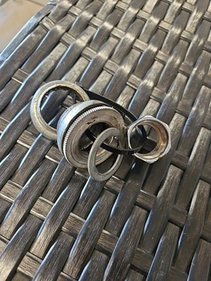 Vintage Huffy BMX Headset Parts Cups Races Bearings Steel Murray Muscle Bike - Image 1 of 4