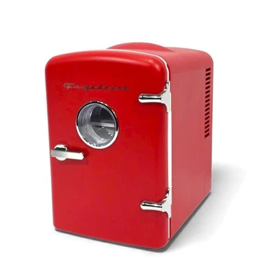 Frigidaire 6 latas o 4L mini refrigerador personal retro rojo EFMIS229-ROJO Foto 1 de 4