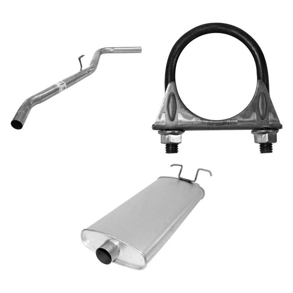 For Nissan Frontier 1998-2000 AP Exhaust 3-Pc MSL Maximum Direct Fit Muffler Kit Foto 1 de 1