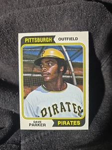 1974 Topps Dave Parker #252 (RC) Rookie Card EX CS1  - Picture 1 of 2