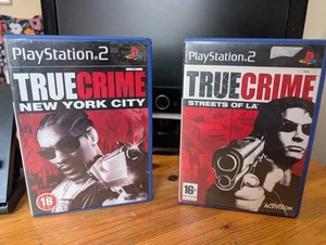 True Crime Streets of LA + New York City BUNDLE PS2 - Picture 1 of 7