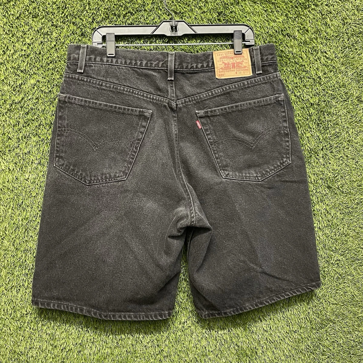Levi's Black Denim Shorts for Men for sale | eBay