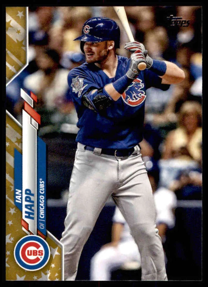 2020 Topps MLB Baseball GOLD STAR Factory Set Parallel Pick From List 251-500 - Image 1 of 1