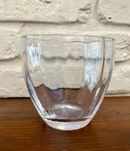 Val St Lambert Clear Glass 4” Vase Dish Signed - Picture 1 of 10