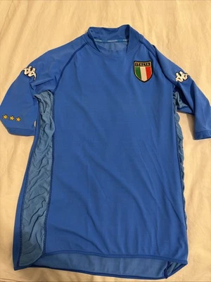CAMISETA DE FUTBOL ITALIA 2002/2003 LOCAL KAPPA TALLA L ADULTO Foto 1 de 4