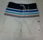 Speedo Mens Medium Board Shorts Swim Trunks - Colorful Stripes