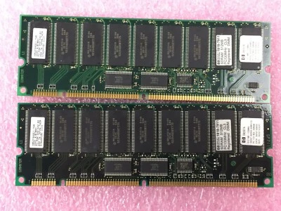 HP D8267-69000 512MB 168-pin PC133 SDRAM DIMM Memory D8267A Lot of 2 - Image 1 of 4