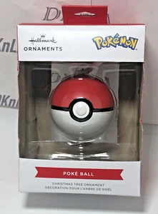 2021 Hallmark Keepsake Pokemon "Poke Ball" Christmas Tree Ornament - Unopened - Picture 1 of 9
