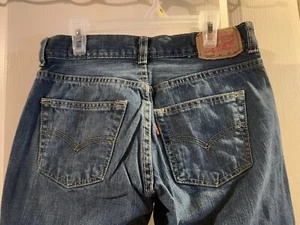 Levi’s 514 Boys Size 8 Husky Straight Fit Denim Jeans Medium Wash 28 x 23 EUC - Picture 1 of 9