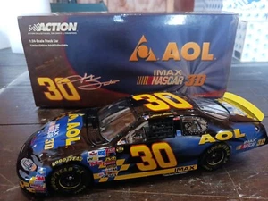 Action Nascar #30 AOL Johnny Sauter IMAX 2004 Monte Carlo 1:24 Scale Diecast - Picture 1 of 4