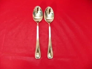 2er SET GORHAM CORTILE OVALE SUPPENLÖFFEL EDELSTAHLBOX 15 - Bild 1 von 2