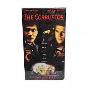 The Corruptor VHS Tape Sealed Promo Screener Screening Copy 1999 Mark Wahlberg - Foto 1 di 5