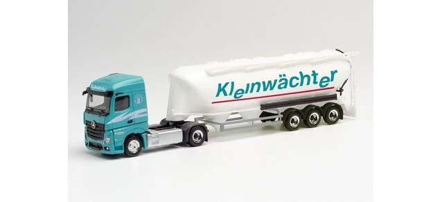 Herpa 312530 - 1/87 MB Actros Streampace 2.5 '18 Rimorchio Eutersilo 'Kleinwächt - Immagine 1 di 1