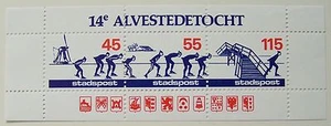 Stadspost Leeuwarden - Blok 14e Elfstedentocht 1986 Schaatsen, Skating - Picture 1 of 1