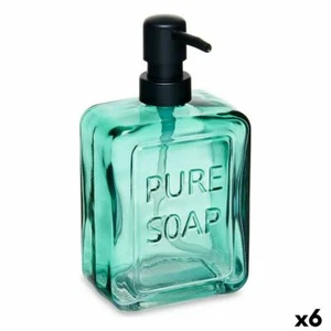 Dispensador de Jabón Berilo Pure Soap Verde Cristal 570 ml 10 x 18 x 6 cm [6 - Imagen 1 de 2