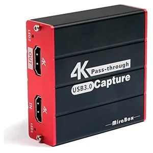 4K HD Capture Karte Videoaufnahmegerät USB 3.0 für Live-Streaming Konferenz - Bild 1 von 10