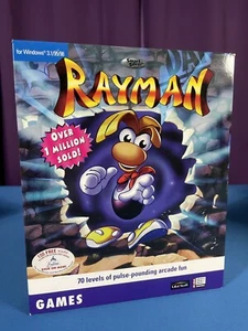 Rayman SPECIAL EDITION Big Box PC Game (1998) New Sealed RARE - Great Condition - Picture 1 of 13