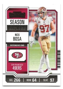 Panini Contenders 2023 - Boleto de temporada #88 Nick Bosa - Imagen 1 de 1