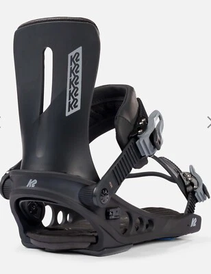 Fijaciones de snowboard para mujer K2 Hue negras talla mediana E137 nuevas con arañazos cosméticos Foto 1 de 4
