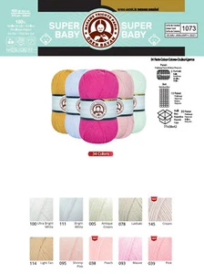 Super Baby Ören Bayan Madame Tricote Paris 100g - 340m Babywolle yarn - Bild 1 von 20