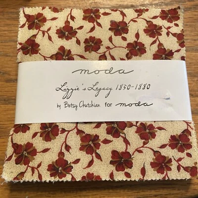 Moda Lizzie’s Legacy - 5” Squares - 42 Cuts - Lot Of (5) - Image 1 of 4
