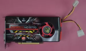 XFX ATI Radeon HD 5770 1GB DDR5 PCI Express Graphics Card (HD-577A-ZNFR) - Picture 1 of 9