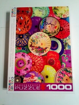 Colors Of The World, Asian Oil-paper Umbrellas puzzle 1000 pieces - Image 1 of 3