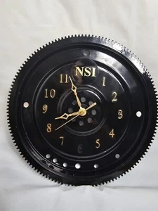 Flywheel Sprocket Clock. 11.5 Inches. Working. Read Description Please! - Picture 1 of 11