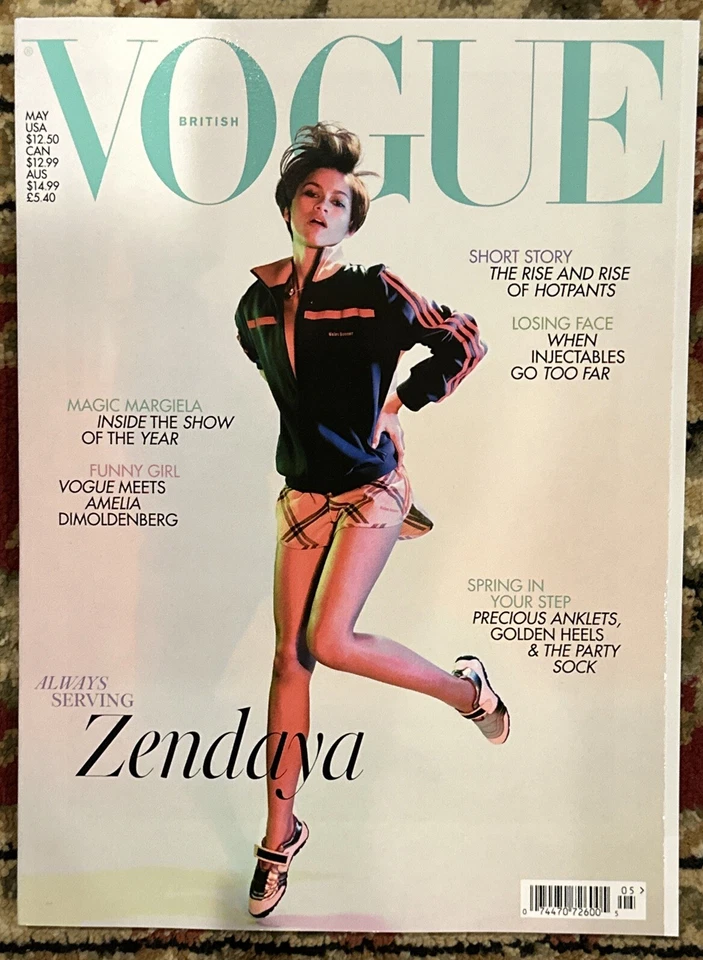 Vogue British UK Magazine May 2024 ZENDAYA Foto 1 de 1