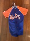 Youth Small Mets Jersey Blue And Orange