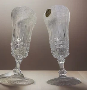 Cristal D'Arques Durand BARCELONA Champagne Flute - Set of 2 - Picture 1 of 6