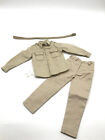 Q6-12 1/6 Scale Kuomintang Army Captain Summer Uniform Shirt Pants Model for 12"