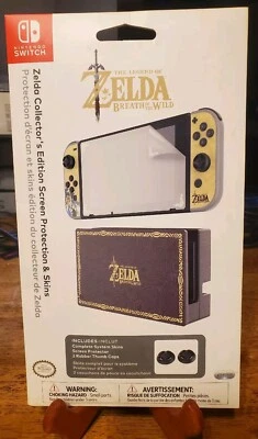 Nintendo Switch Zelda Breath of Wild Collector's Edition Screen Protector/Skins - Image 1 of 2