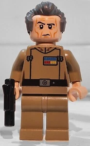 LEGO Minifigure- Grand Moff Tarkin (Dark Tan Uniform) (sw0741) Star Wars Empire - Picture 1 of 4