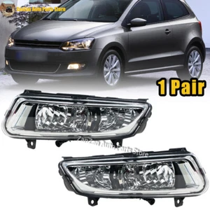 Left Right Fog Light For Volkswagen Polo MK8 6R 2011-2013 Front Bumper Fog Lamp - Picture 1 of 11