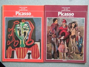 LOT 2 CHEFS D’ŒUVRE DE L’ART GRANDS PEINTRES – HACHETTE : PABLO PICASSO CUBISME - Imagen 1 de 7