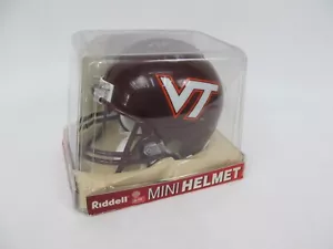 Virginia Tech Football Helmet Signed Autographed Riddell Bryan Randall - Picture 1 of 3