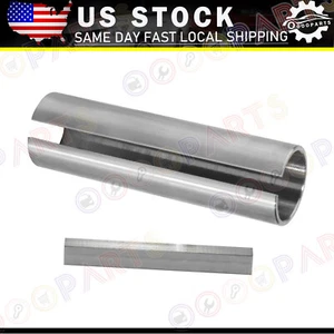 3/4" to 7/8" Shaft Adapter 3" Pulley Bore Reducer Bushing Sleeve & Keystock - Picture 1 of 5