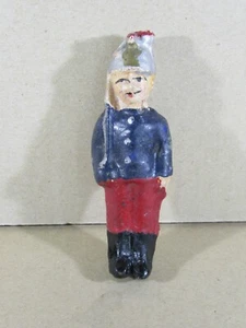 796S 1920er Jahre Bon-Dufour Frankreich Paris Feuerwehr Figur Komposition H 9,5 cm - Bild 1 von 6
