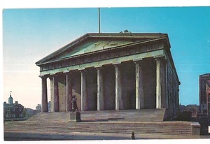 ZWEITE BANK der Vereinigten Staaten Philadelphia Pennsylvania PA Postkarte KOPPEL - Bild 1 von 2