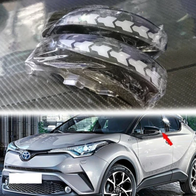 Mirror Corner LED Turn Signal Light Lamp For Toyota C-HR CHR SUV 2018 Foto 1 de 4