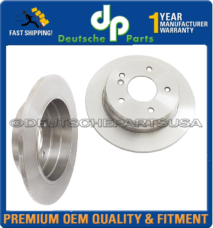 MERCEDES BENZ ATE PREMIUM  REAR BRAKE DISC ROTOR C220 C230 C280  - Image 1 of 1