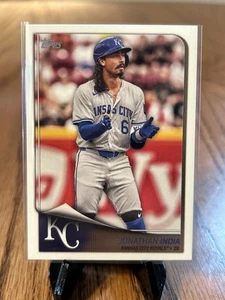 Jonathan India 2025 Topps Flagship Collection Costco Exclusive Card # 8 Royals - Picture 1 of 2