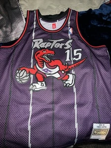 Vince Carter Toronto Raptors 1998-99 Mitchell & Ness Swingman Jersey Purple XL - Picture 1 of 7