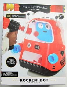 Rockin' Bot Target Shooter Game with Robot Set FAO Schwarz NEW IN BOX 2022 - Picture 1 of 3