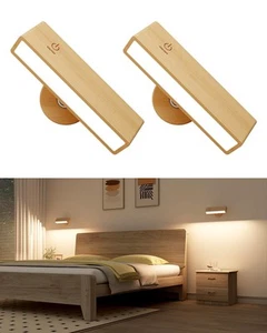 Battery Operated Wall Sconces,Magnetic Wall Lights Indoor with 50 - Picture 1 of 5