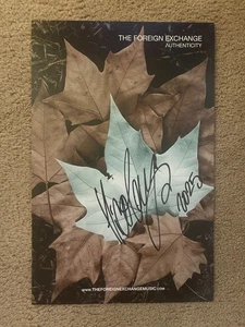 The Foreign Exchange - Echtheit 11 x 17 Poster SIGNIERT VON NICOLAY - Bild 1 von 1