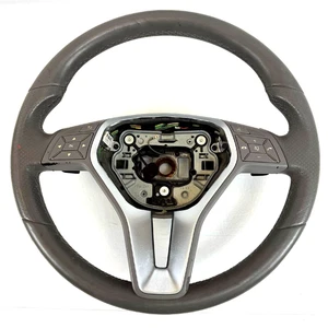 09-13 Mercedes E350 E550 Steering Wheel w/ Controls Grey OEM 2184602803 - Bild 1 von 11