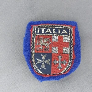 Italia Italy Nylon Backpack Souvenir Ski Patch - Picture 1 of 2